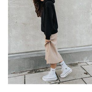 Canvas Platform Chuck Taylor All Star (US 7.5)